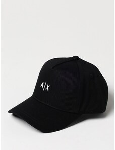 Cappello Armani Exchange in cotone con logo ricamato