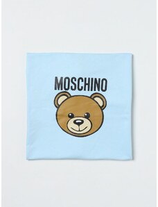 Copertina Moschino Baby in jersey con logo