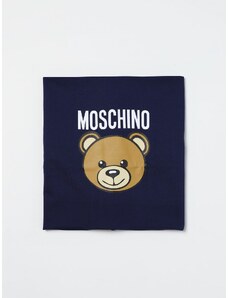 Copertina Moschino Baby in jersey con logo