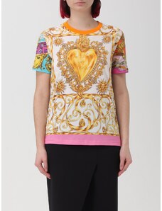 T-shirt Moschino Couture in cotone con stampa