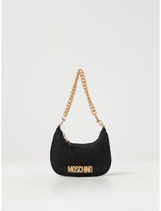 Moschino Couture Borsa Love Moschino in nylon e pelle
