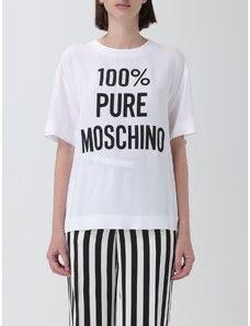 T-shirt Moschino Couture in misto viscosa con logo