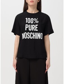 T-shirt Moschino Couture in misto viscosa con logo