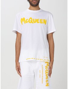 T-shirt Alexander McQueen in cotone con logo
