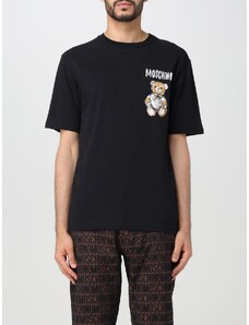 T-shirt Moschino Couture in cotone con Teddy