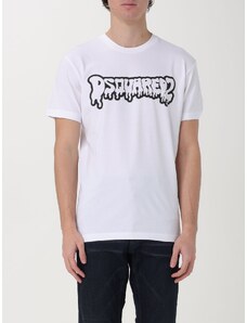 T-shirt Dsquared2 in cotone con stampa