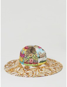Cappello Moschino Couture in misto cotone logato