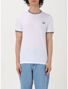 T-shirt Fred Perry in cotone con logo