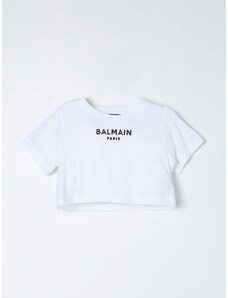 T-shirt crop Balmain Kids
