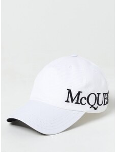 Cappello Alexander McQueen in twill con logo