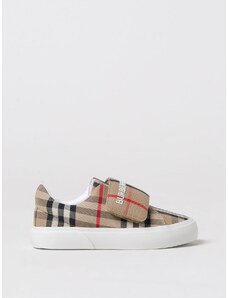 Sneakers Vintage Check Burberry Kids in canvas jacquard