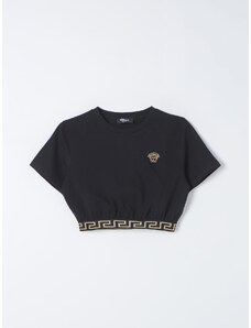 Young Versace T-shirt cropped Versace Young in cotone