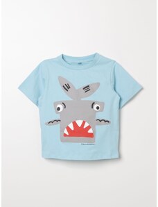 T-shirt Stella McCartney Kids con stampa squalo
