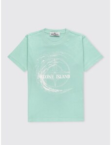 T-shirt in cotone Stone Island Junior