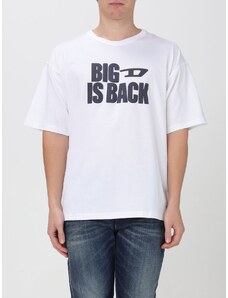 T-shirt di cotone Diesel "Big D is Black"