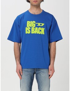 T-shirt di cotone Diesel "Big D is Black"