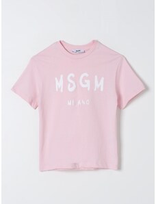 T-shirt di cotone Msgm Kids