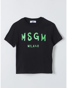 T-shirt Msgm Kids con stampa logo