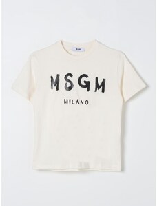 T-shirt Msgm Kids con stampa logo