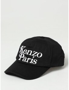 Cappello Kenzo in cotone con logo ricamato