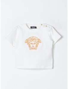 Young Versace T-shirt Versace Young in cotone con ricamo