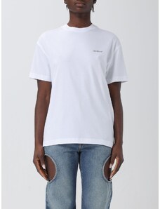 T-shirt Off-White di cotone con logo