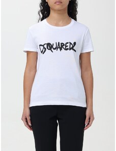 T-shirt Dsquared2 con stampa graffiti