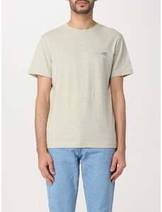 T-shirt A.P.C. in jersey con logo