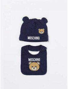 Set bavaglino + cappello Moschino Baby in cotone