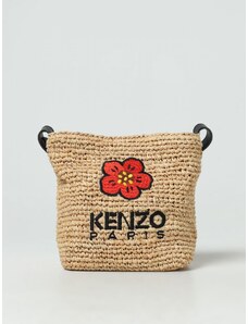 Borsa Kenzo in rafia con Boke Flower
