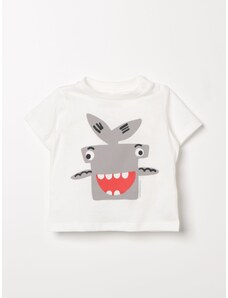 T-shirt Stella McCartney Kids con stampa squalo