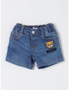 Pantaloncino di jeans Teddy Moschino Baby