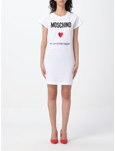 Abito modello T-shirt con ricamo Moschino Couture