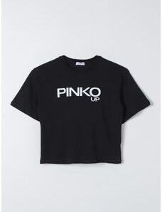 T-shirt Pinko Kids in jersey con logo