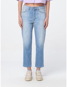 Jeans Dondup in denim con perline applicate