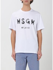 T-shirt con logo Msgm