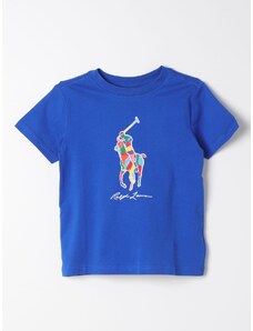 T-shirt con logo multicolor Polo Ralph Lauren
