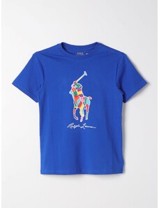 T-shirt con logo multicolor Polo Ralph Lauren
