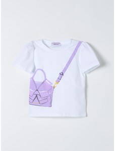 T-shirt Pinko Kids con stampa bag