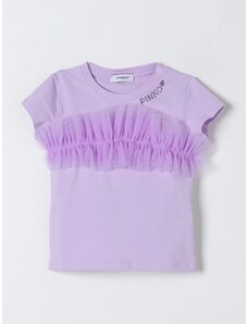T-shirt Pinko Kids in jersey con tulle