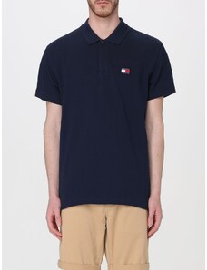 Polo Tommy Jeans in piquet con logo