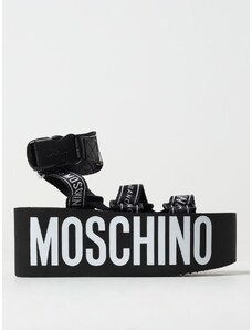 Sandalo platform Moschino Couture in nylon
