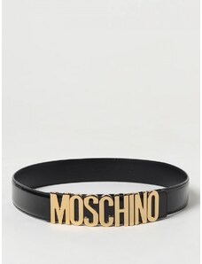 Cintura Moschino Couture in pelle spazzolata