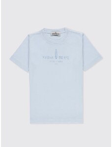 T-shirt Stone Island Junior in cotone con logo