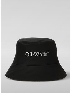 Cappello Off-White in cotone con logo a contrasto