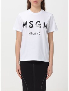 T-shirt Msgm a girocollo in cotone