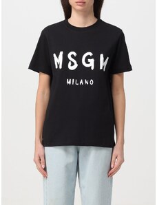T-shirt Msgm a girocollo in cotone