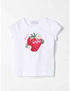 T-shirt Strawberry Monnalisa in cotone