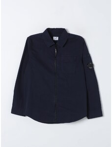 Camicia C.P. Company in cotone con zip