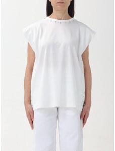 T-shirt Fabiana Filippi in cotone con strass